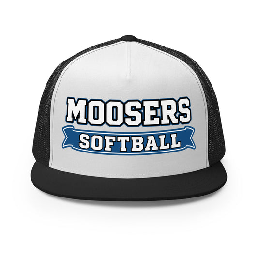 Performance | 5 Panel Trucker Cap | Moosers | Moose Diamond Mark Logo
