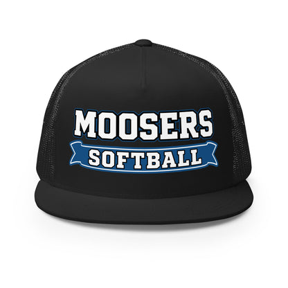 Performance | 5 Panel Trucker Cap | Moosers | Moose Diamond Mark Logo