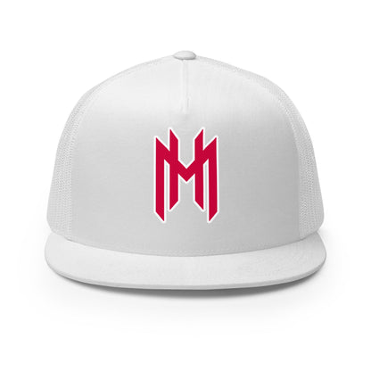 Performance | 5 Panel Trucker Cap | Mountain House Bloodhounds | MH Monogram Logo