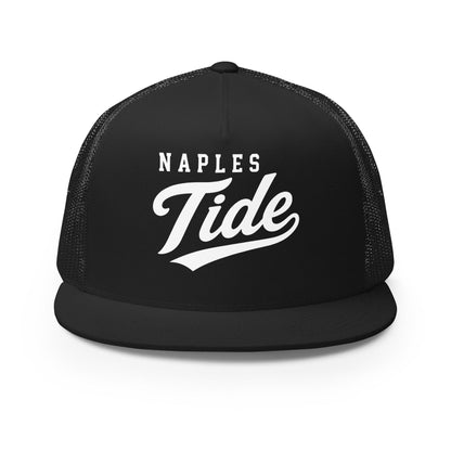 Performance | 5 Panel Trucker Cap | Naples Tide | Crest Logo