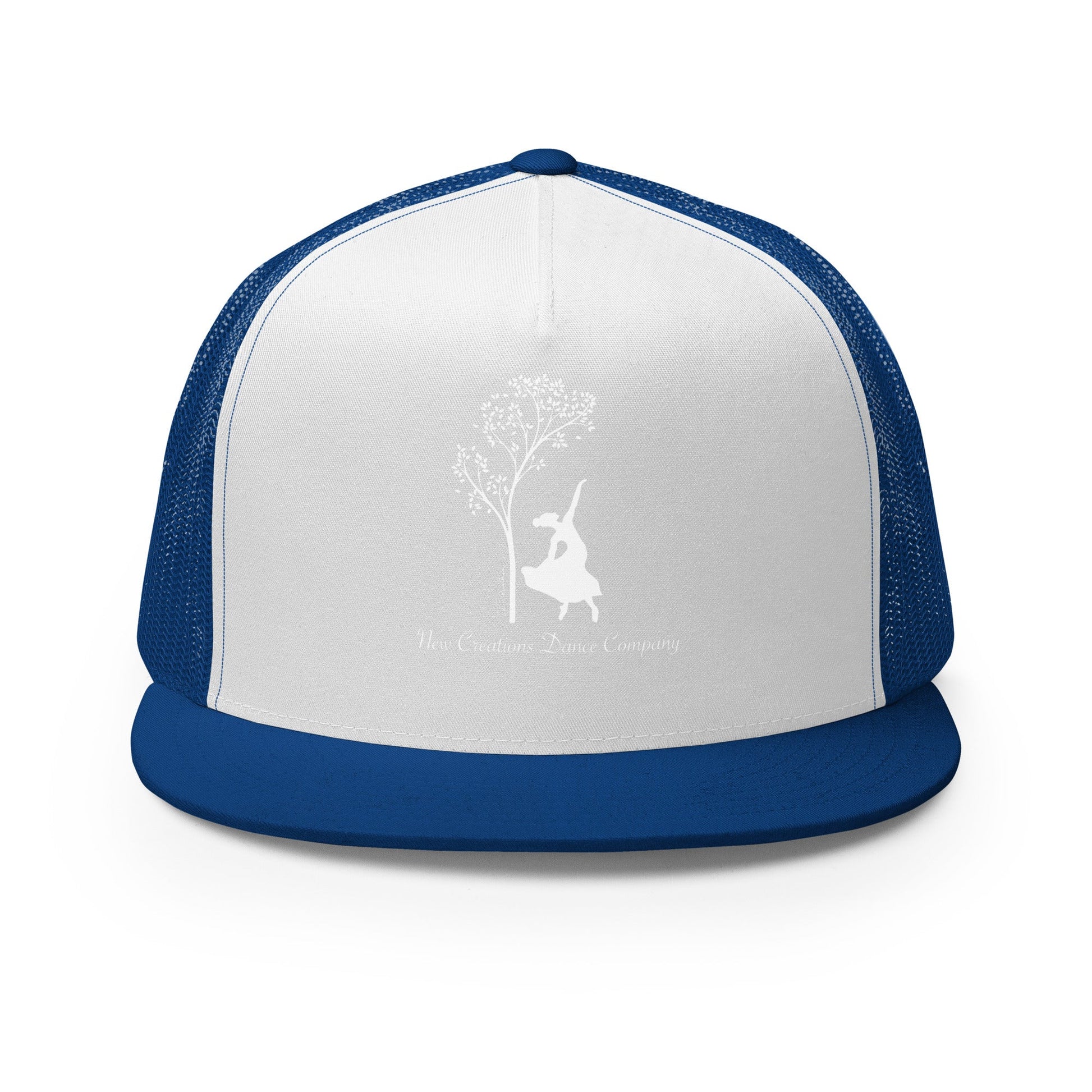 Performance | 5 Panel Trucker Cap | New Creations Dance Company | Alt Logo