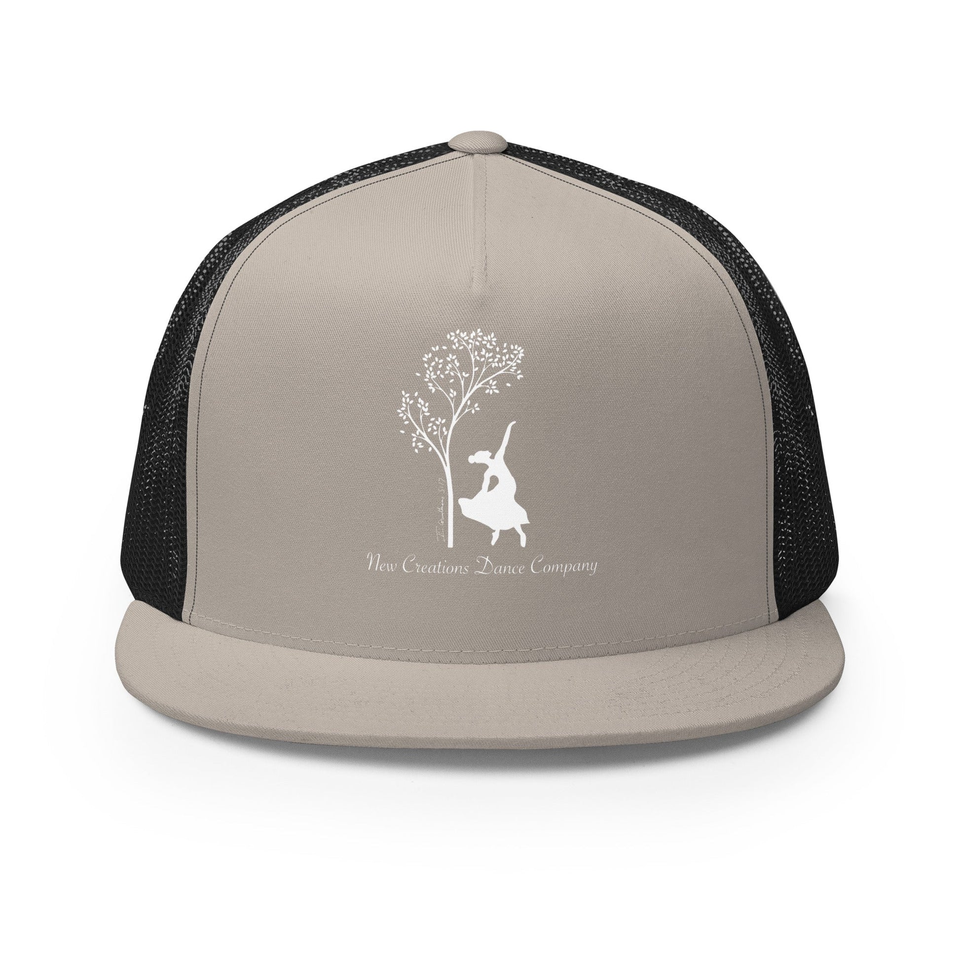 Performance | 5 Panel Trucker Cap | New Creations Dance Company | Alt Logo