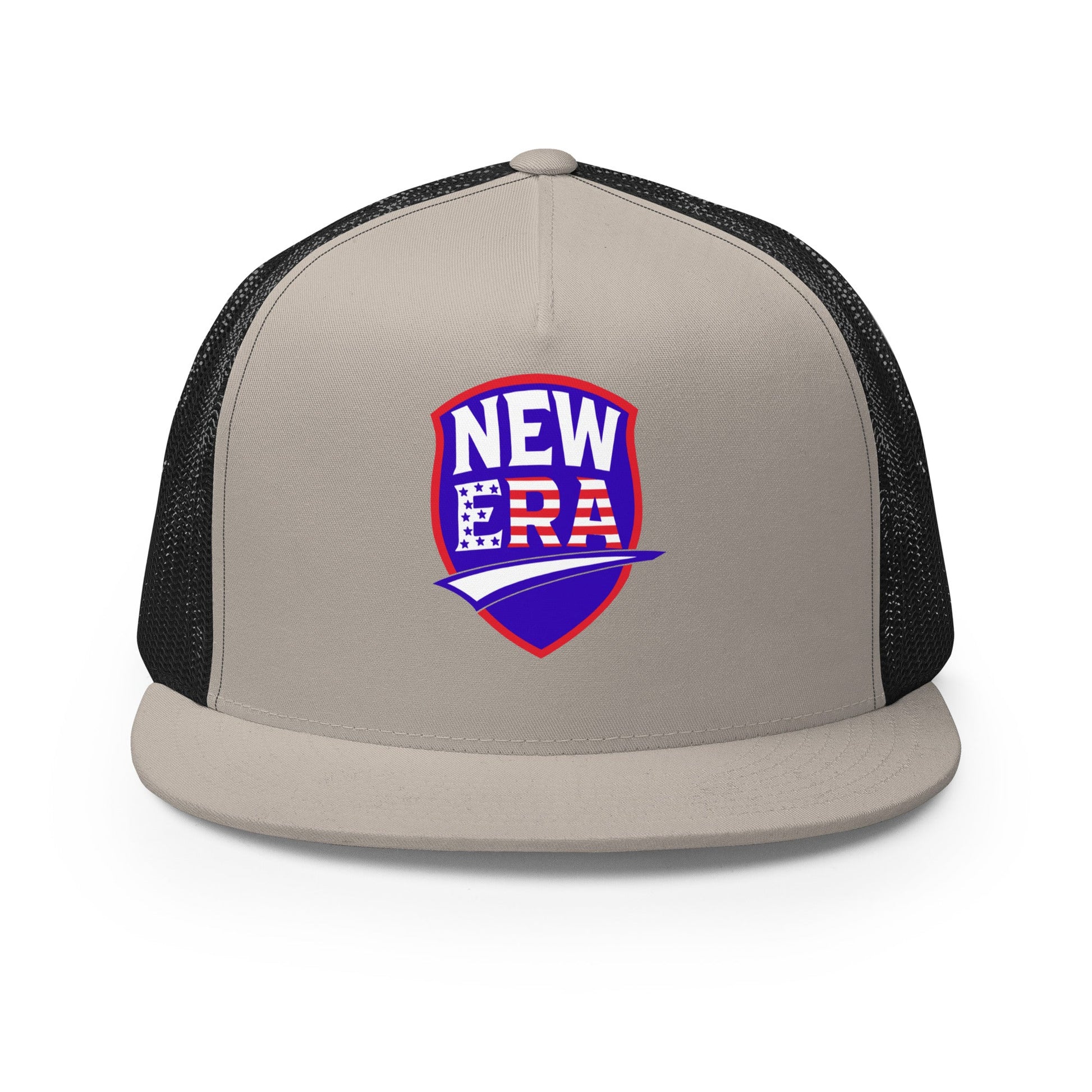 Performance | 5 Panel Trucker Cap | New Era Softball | Badge Logo