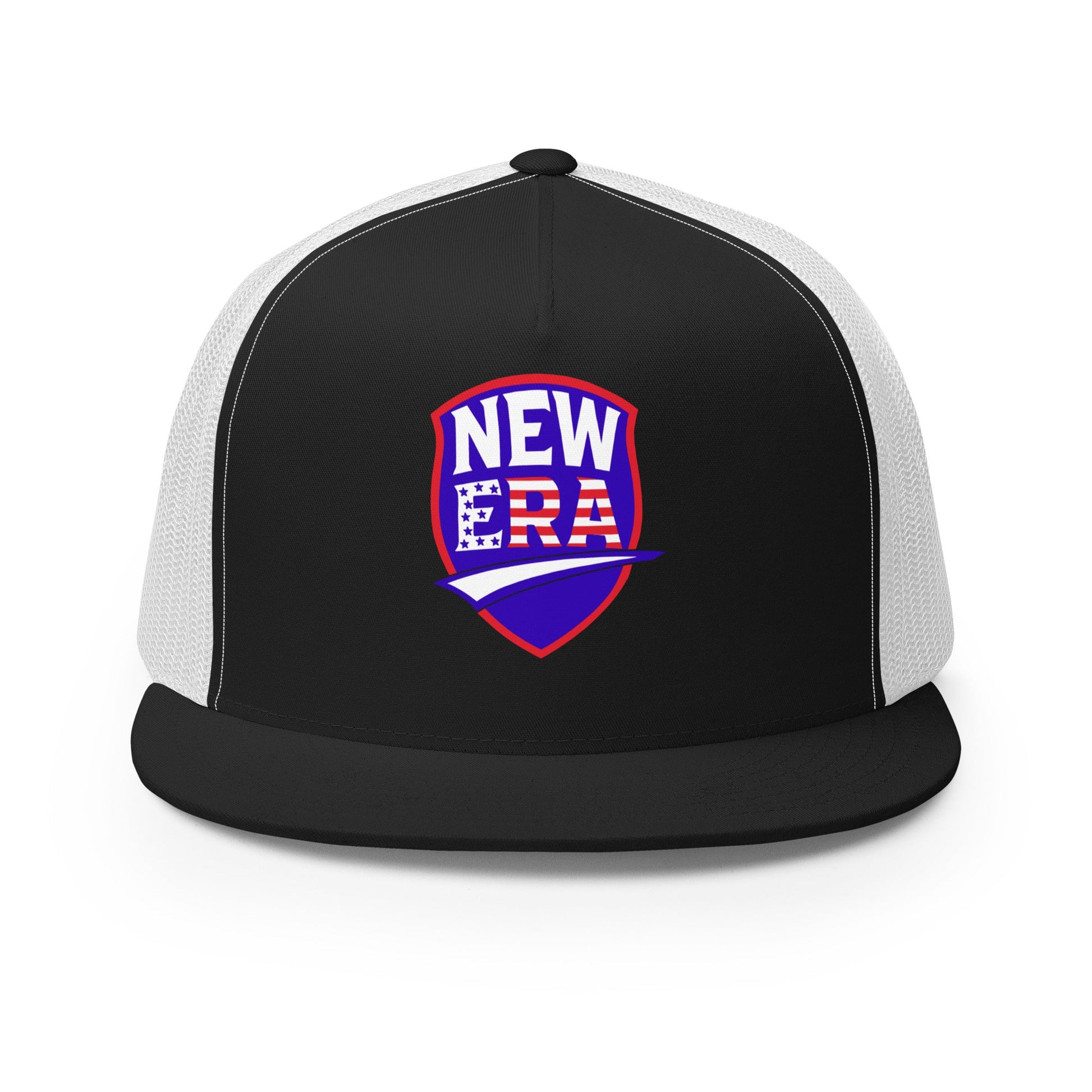 Performance | 5 Panel Trucker Cap | New Era Softball | Badge Logo