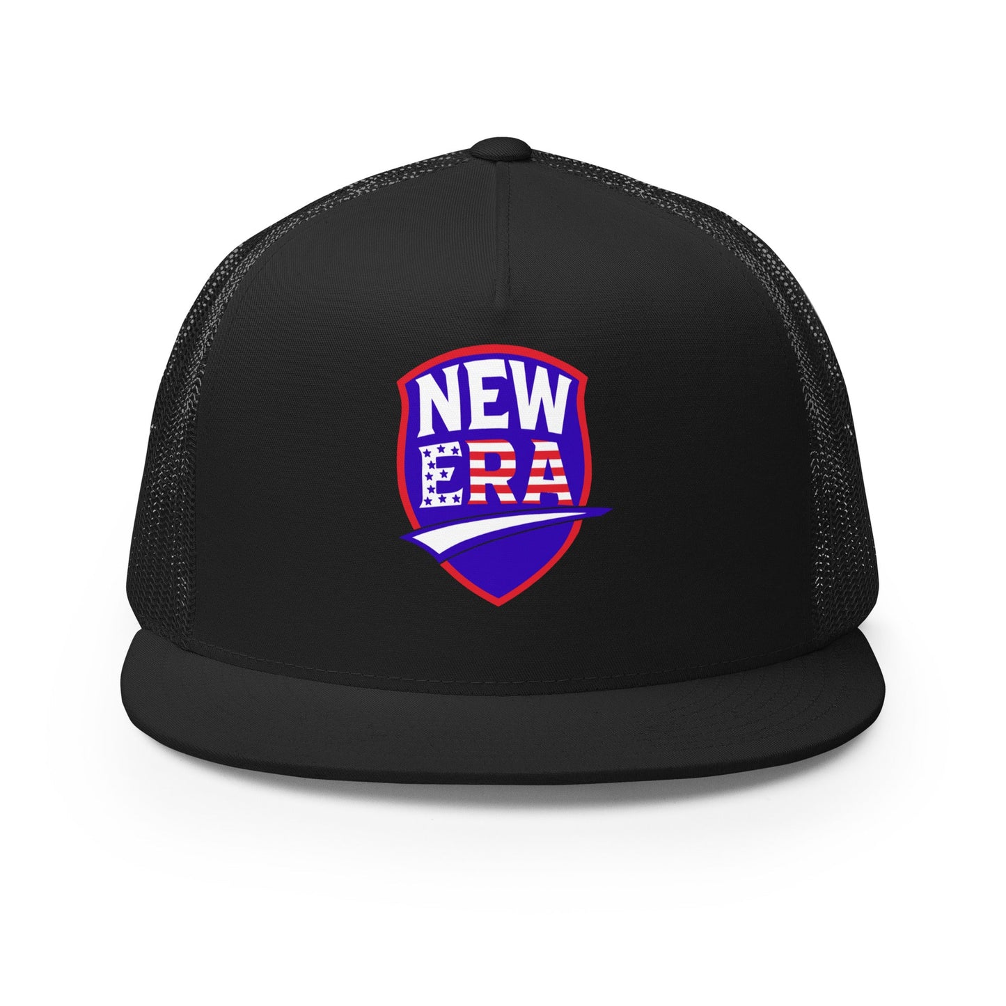Performance | 5 Panel Trucker Cap | New Era Softball | Badge Logo