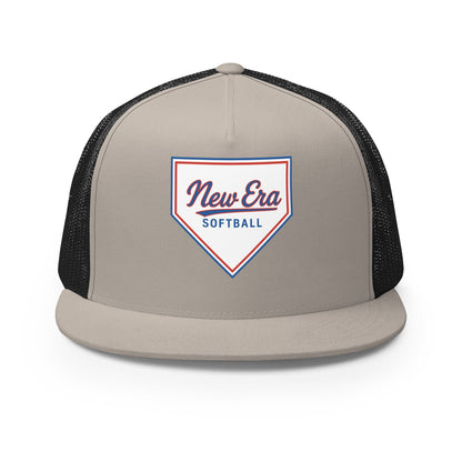 Performance | 5 Panel Trucker Cap | New Era Softball