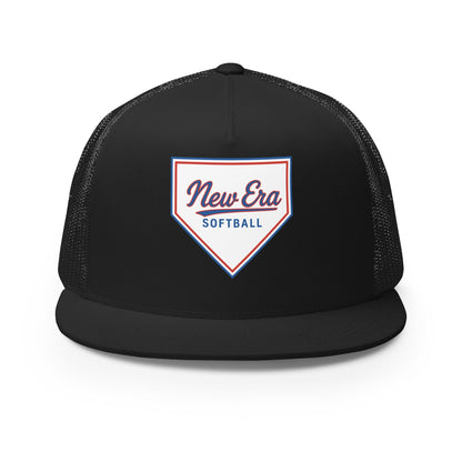 Performance | 5 Panel Trucker Cap | New Era Softball