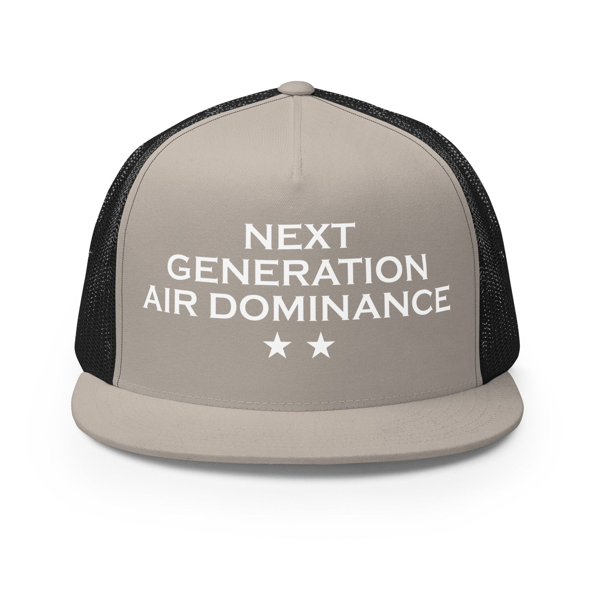 Performance | 5 Panel Trucker Cap | Next Generation Air Dominance | Modern Script Logo