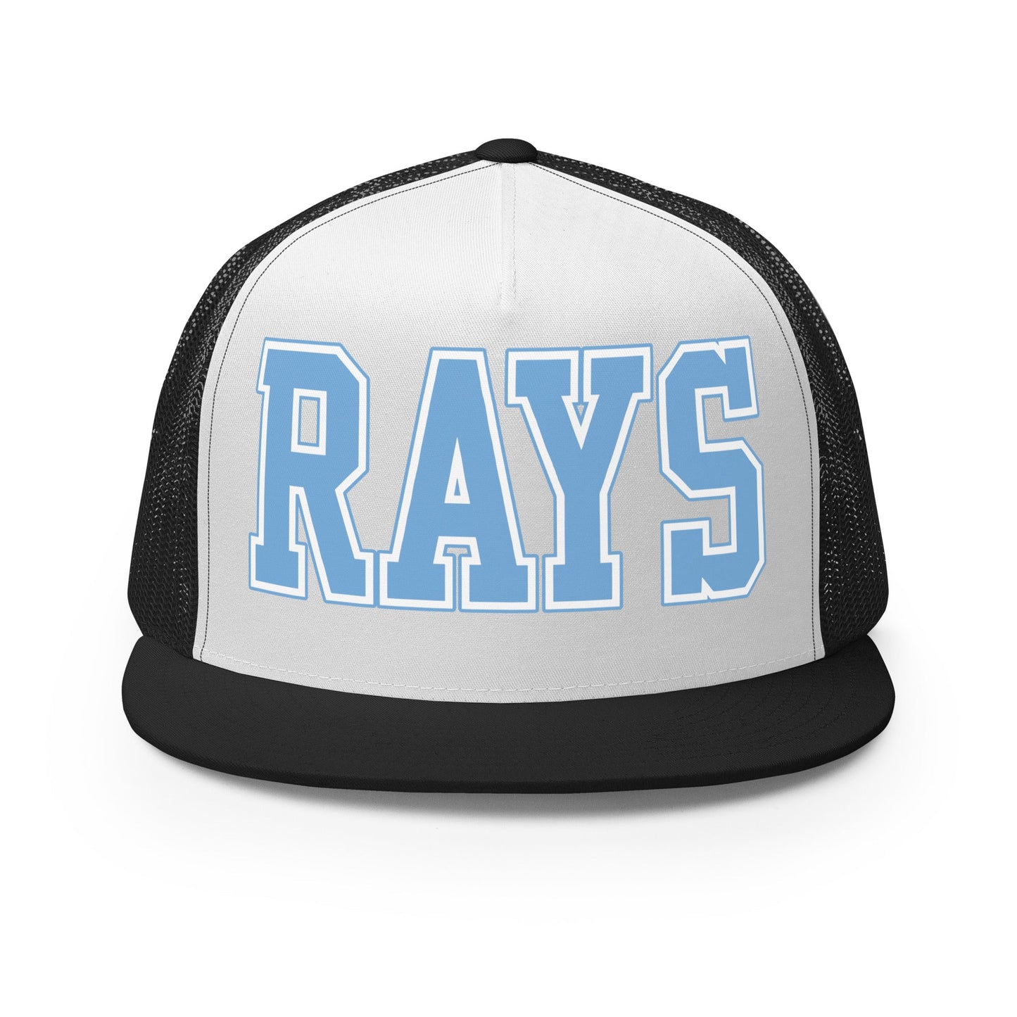 Performance | 5 Panel Trucker Cap | Next Level Rays | Block Logo
