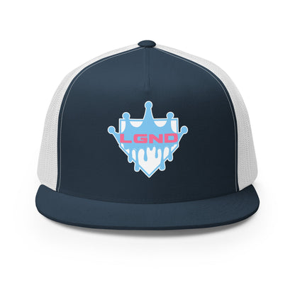 Performance | 5 Panel Trucker Cap | Norcal Legend | Home Plate Logo