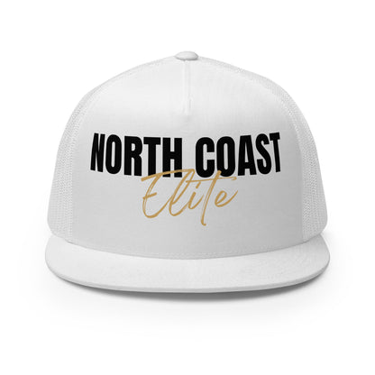 Performance | 5 Panel Trucker Cap | North Coast Elite Inc | Script Logo