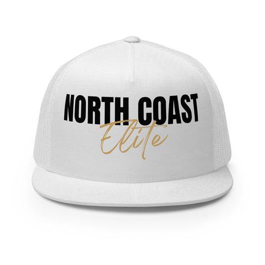 Performance | 5 Panel Trucker Cap | North Coast Elite Inc | Script Logo
