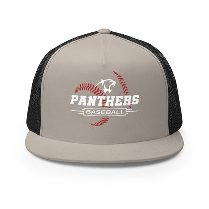 Performance | 5 Panel Trucker Cap | Norton panthers | Seams Logo
