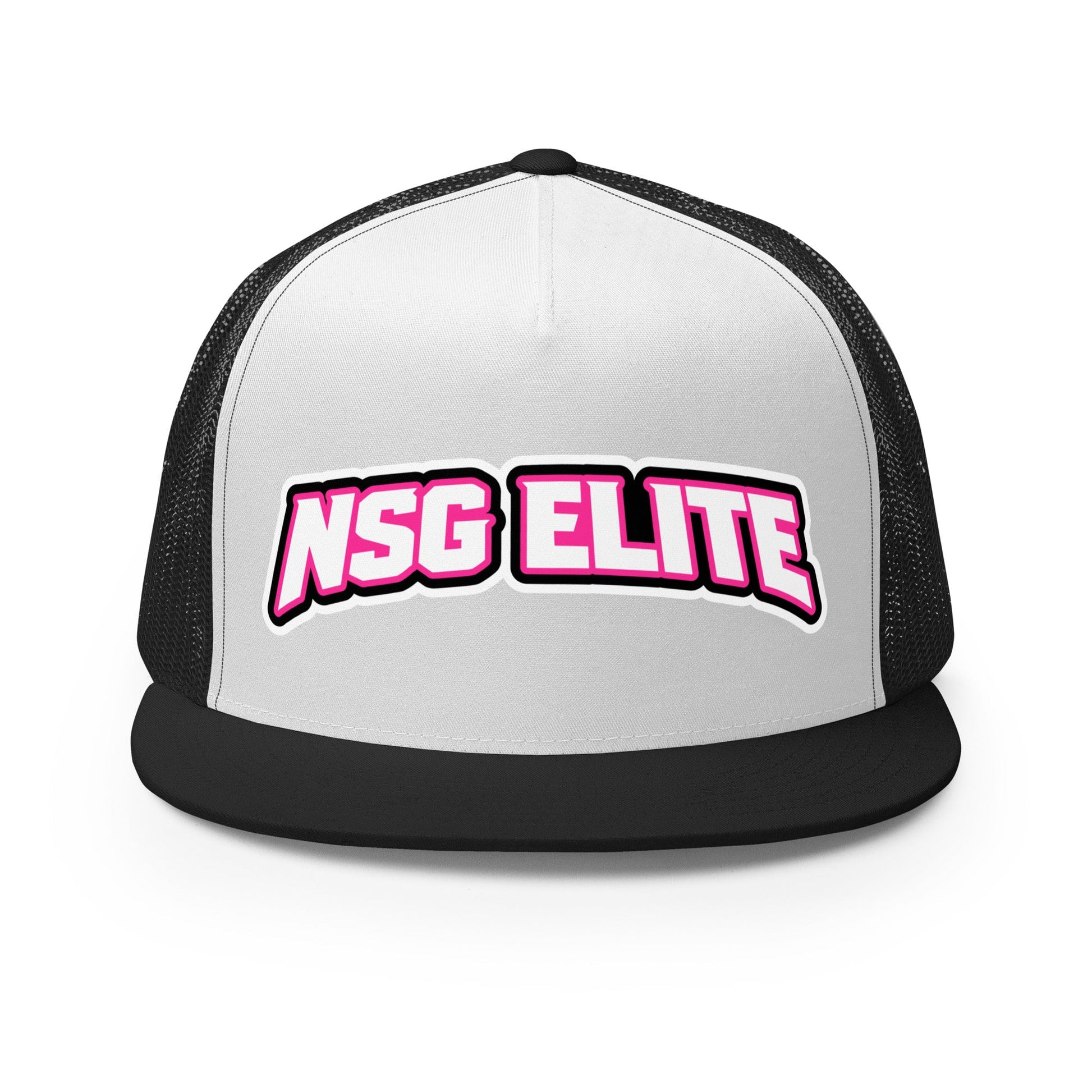 Performance | 5 Panel Trucker Cap | NSG Elite Women’s Basketball | Vanguard Shield Logo