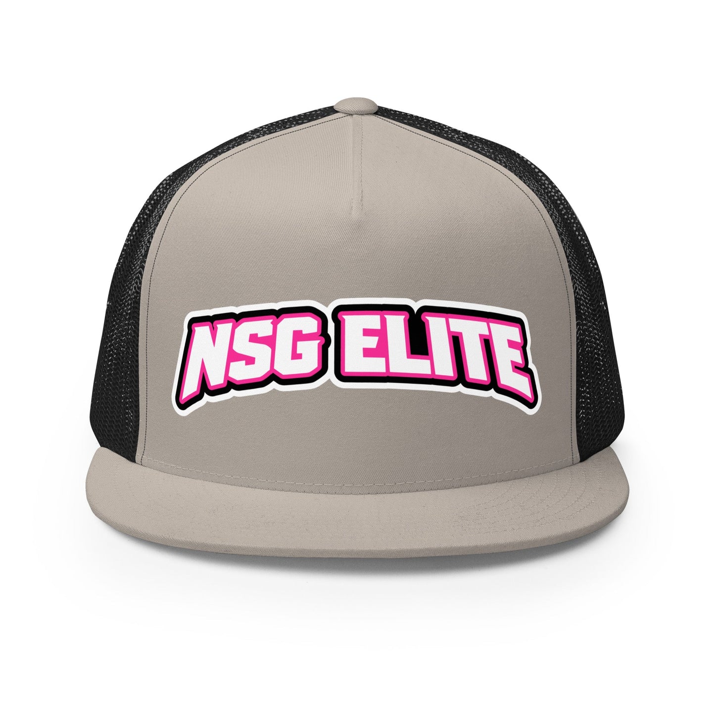 Performance | 5 Panel Trucker Cap | NSG Elite Women’s Basketball | Vanguard Shield Logo