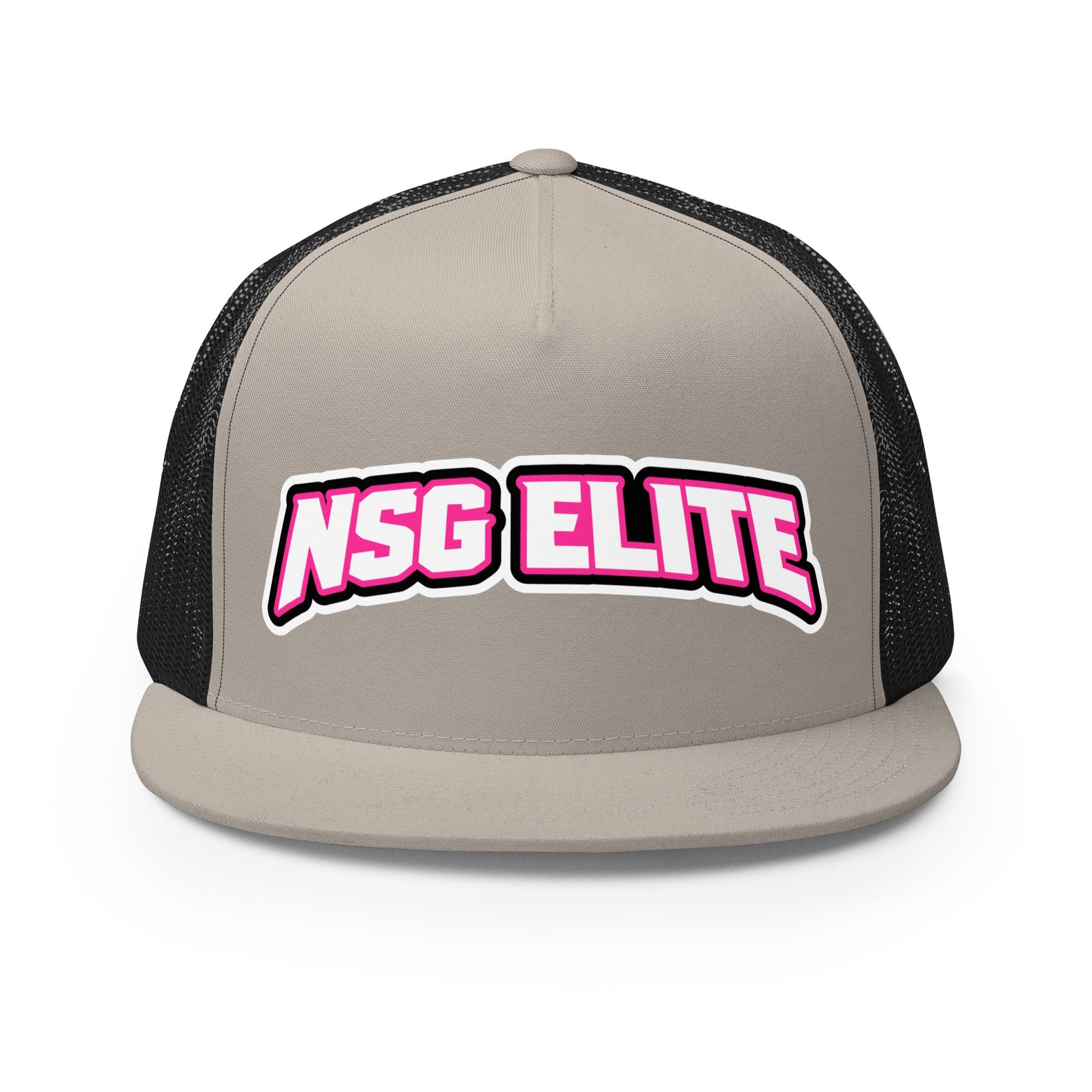 Performance | 5 Panel Trucker Cap | NSG Elite Women’s Basketball | Vanguard Shield Logo