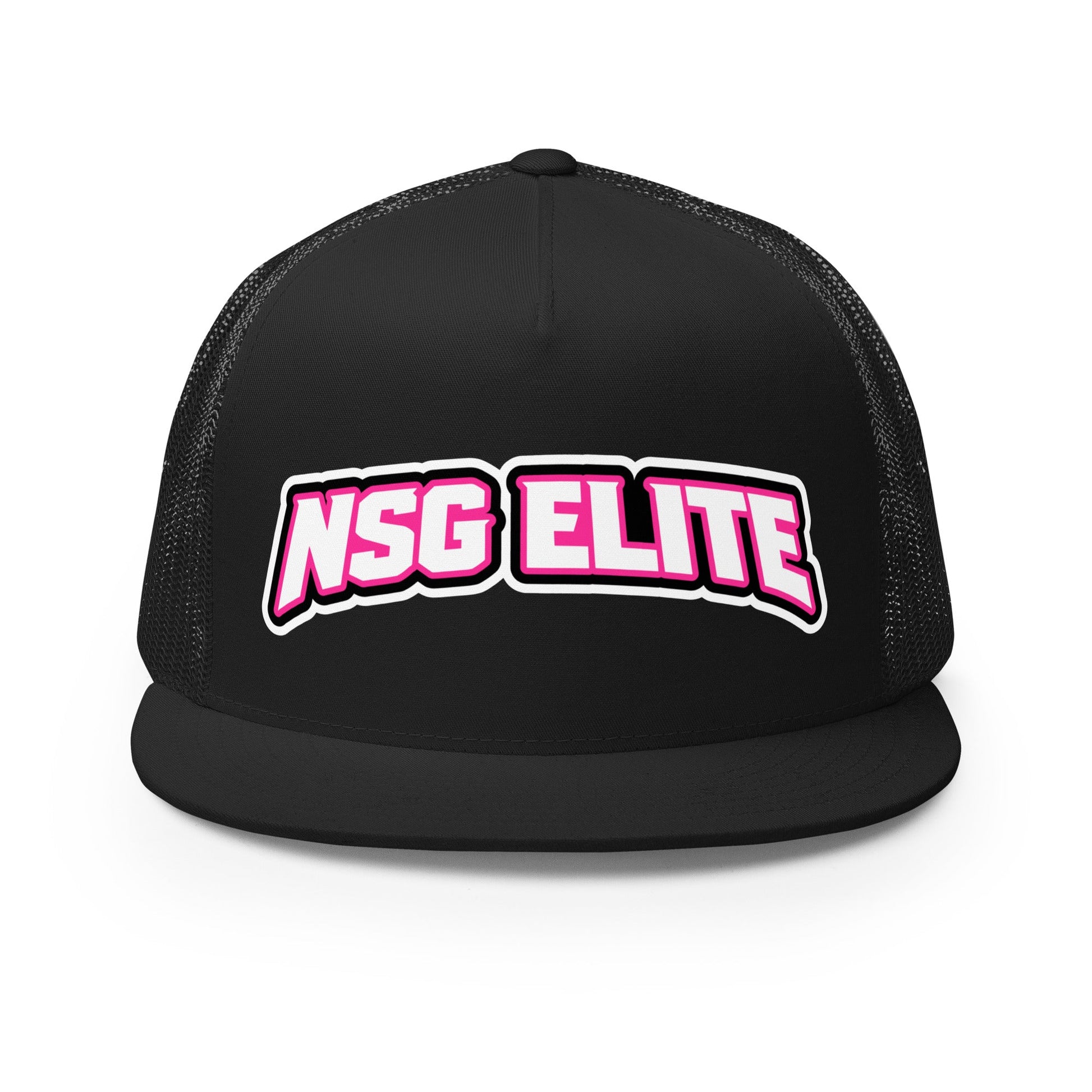 Performance | 5 Panel Trucker Cap | NSG Elite Women’s Basketball | Vanguard Shield Logo