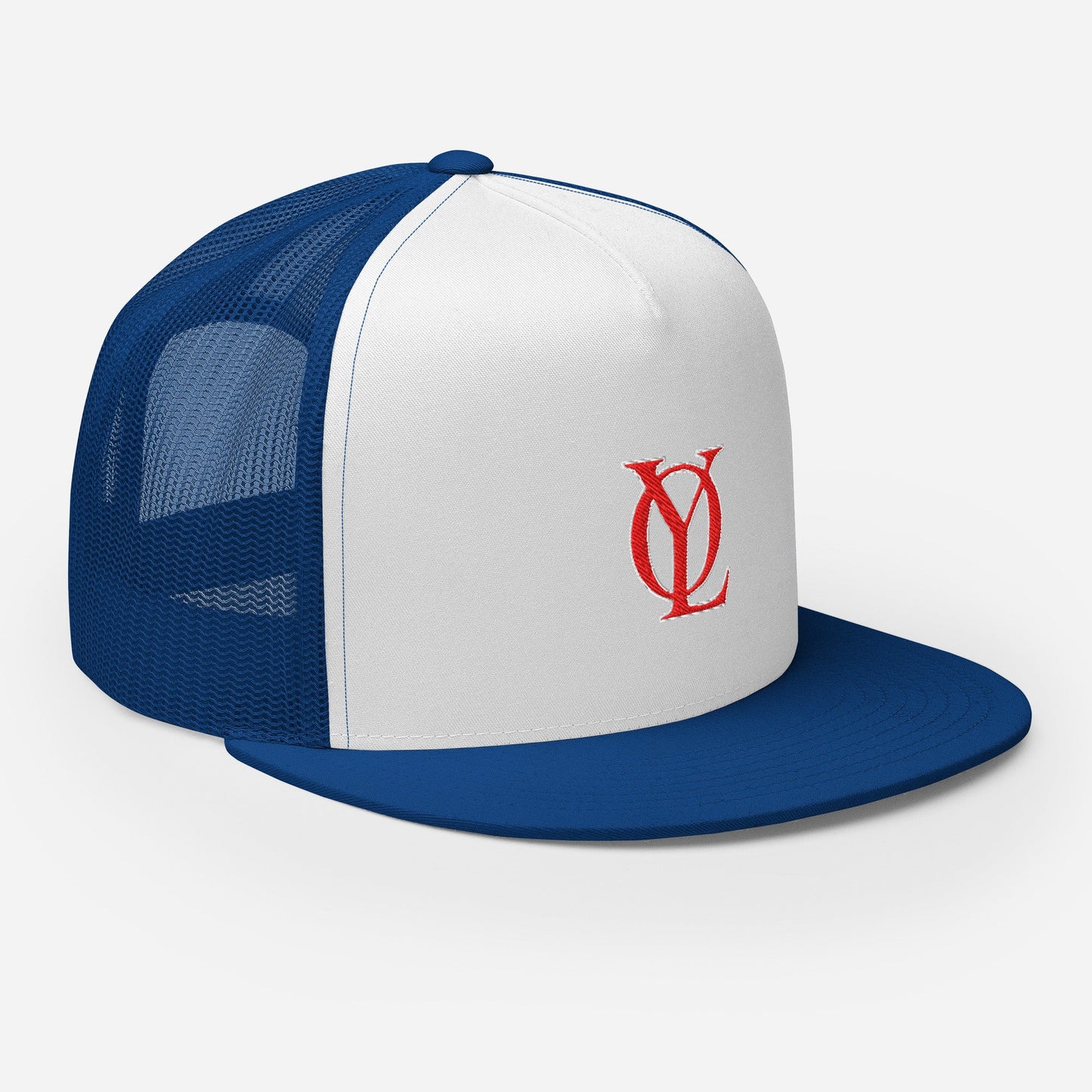Performance | 5 Panel Trucker Cap | Oakdale Youth League | Monogram Logo