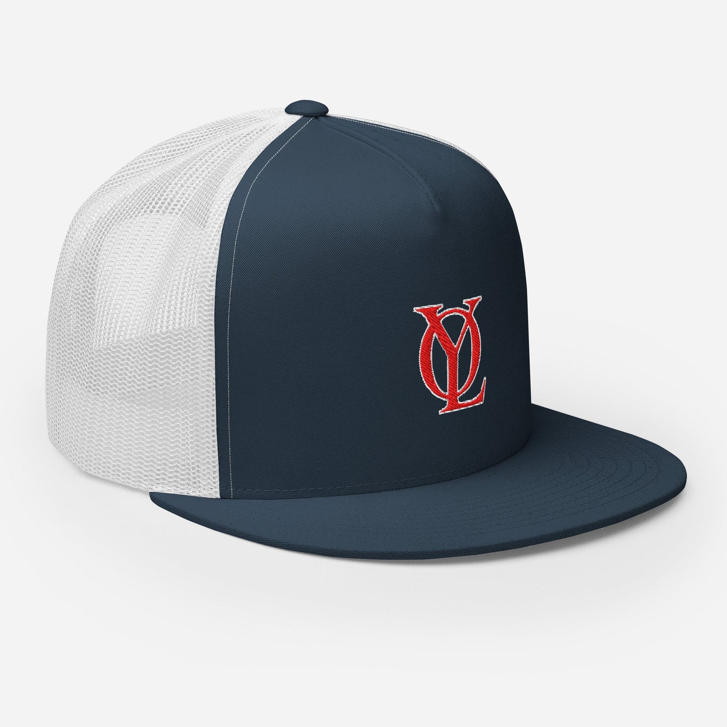 Performance | 5 Panel Trucker Cap | Oakdale Youth League | Monogram Logo