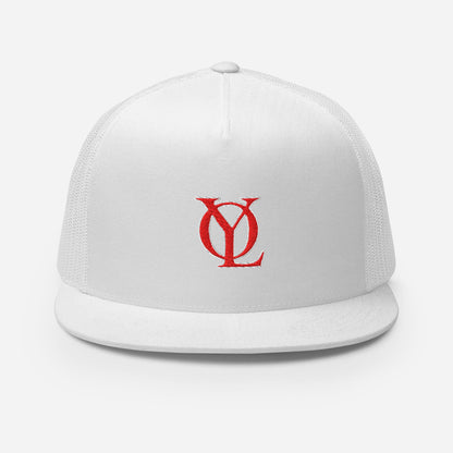Performance | 5 Panel Trucker Cap | Oakdale Youth League | Monogram Logo