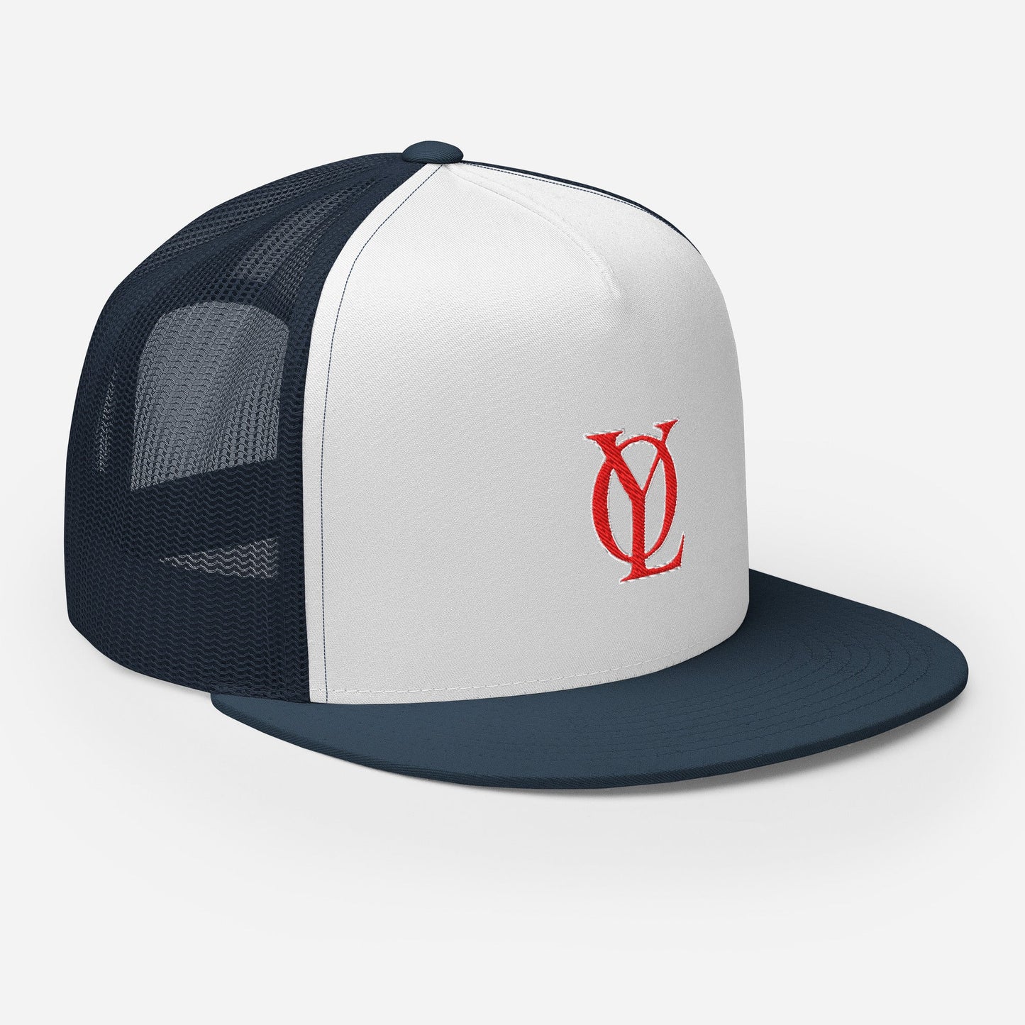 Performance | 5 Panel Trucker Cap | Oakdale Youth League | Monogram Logo