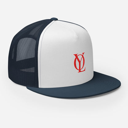 Performance | 5 Panel Trucker Cap | Oakdale Youth League | Monogram Logo