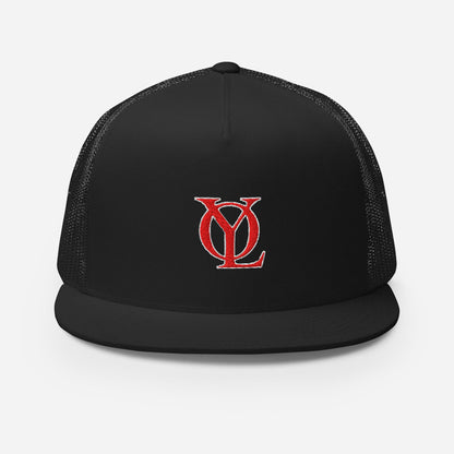 Performance | 5 Panel Trucker Cap | Oakdale Youth League | Monogram Logo
