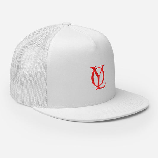 Performance | 5 Panel Trucker Cap | Oakdale Youth League | Monogram Logo