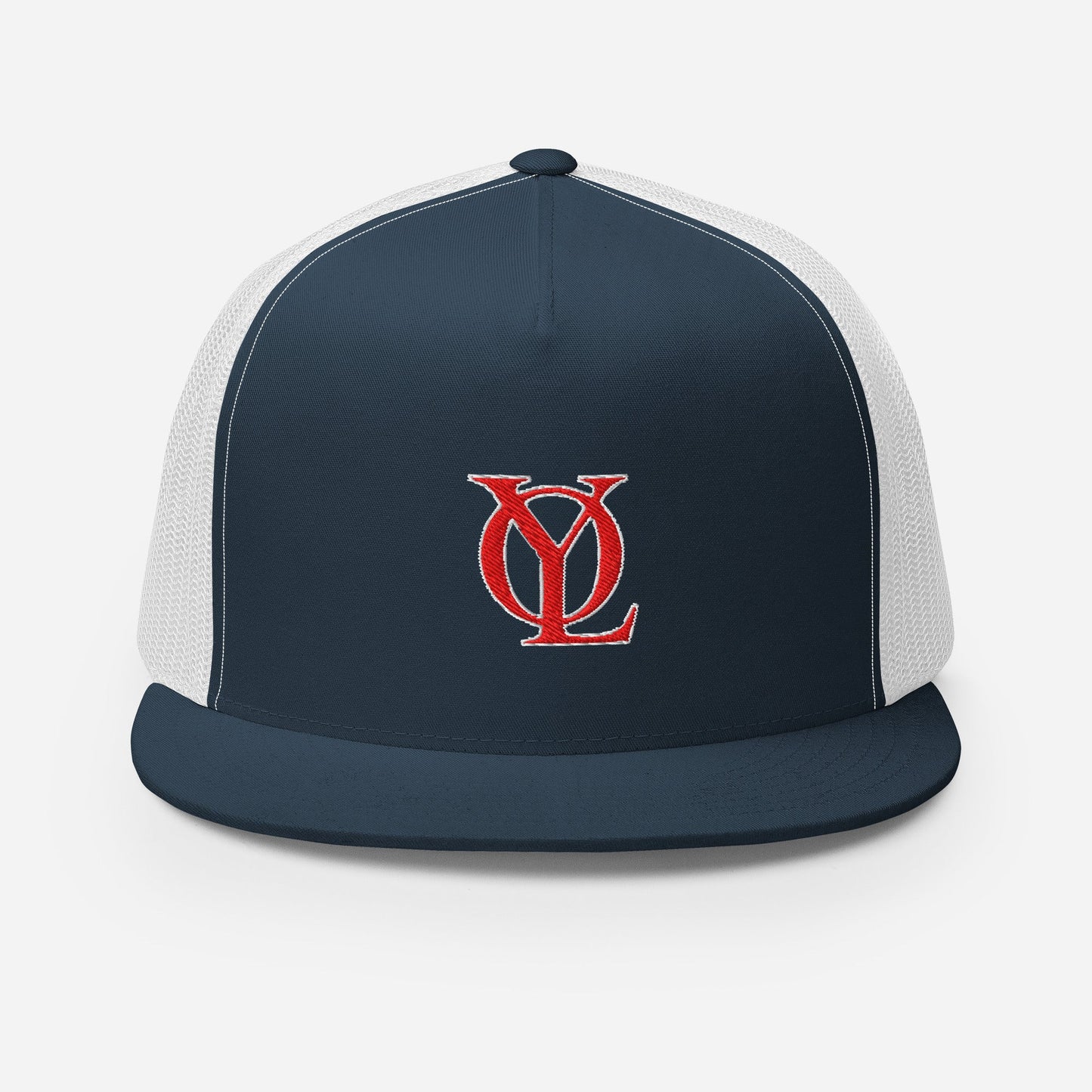 Performance | 5 Panel Trucker Cap | Oakdale Youth League | Monogram Logo