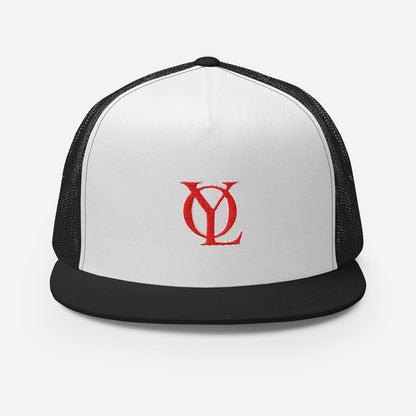 Performance | 5 Panel Trucker Cap | Oakdale Youth League | Monogram Logo