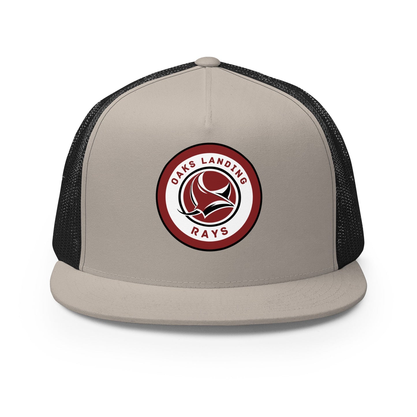 Performance | 5 Panel Trucker Cap | OAKS LANDING RAYS | Badge Logo