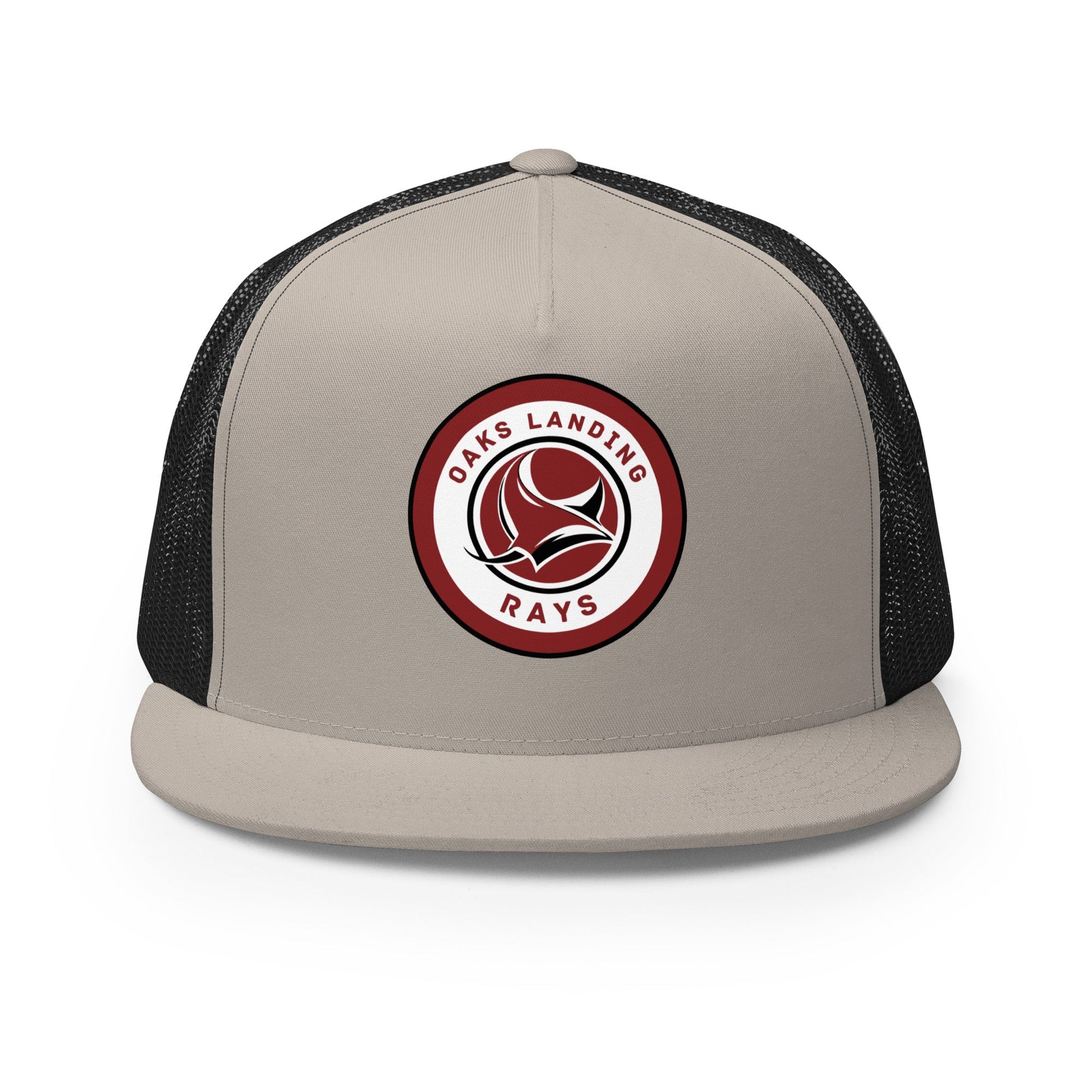 Performance | 5 Panel Trucker Cap | OAKS LANDING RAYS | Badge Logo