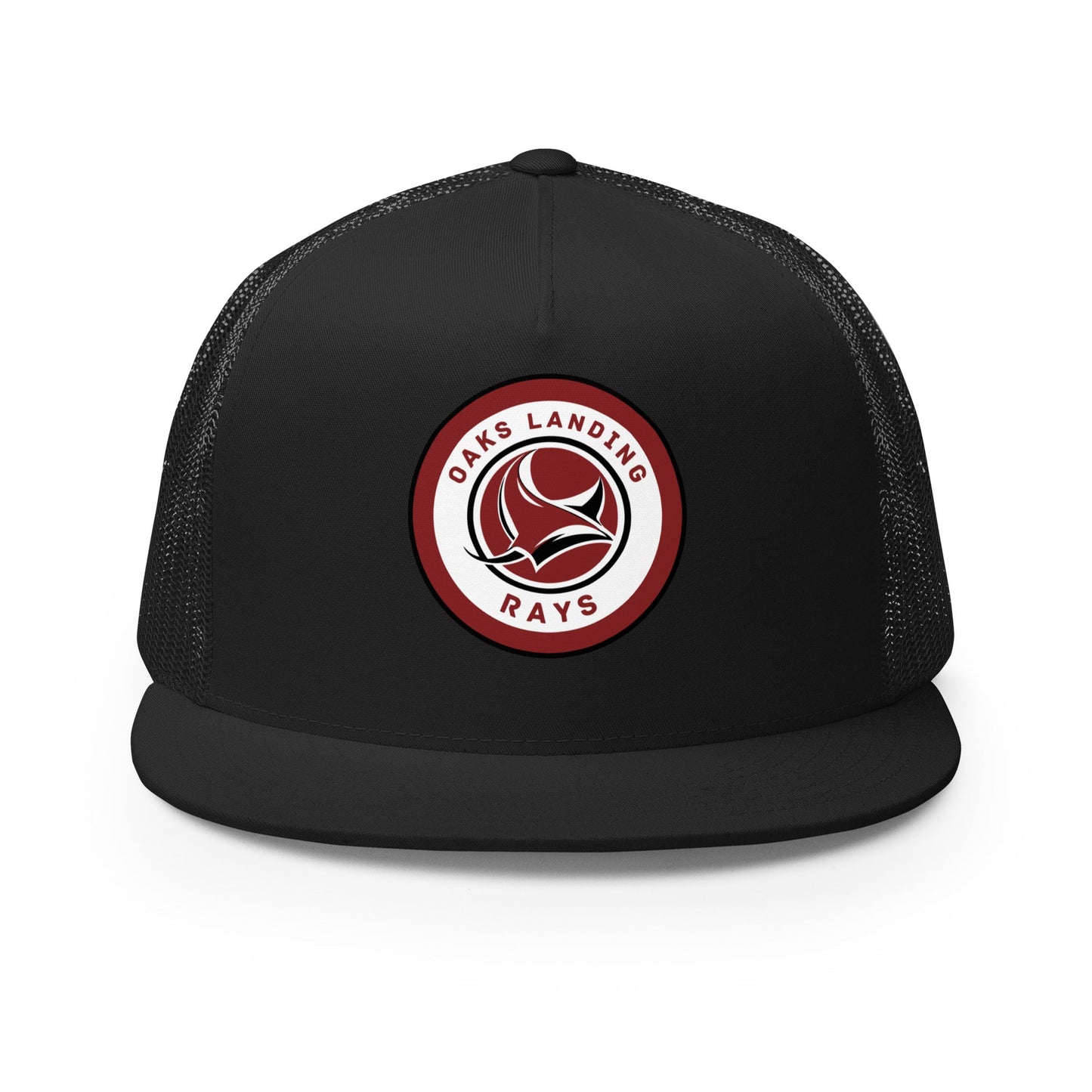 Performance | 5 Panel Trucker Cap | OAKS LANDING RAYS | Badge Logo