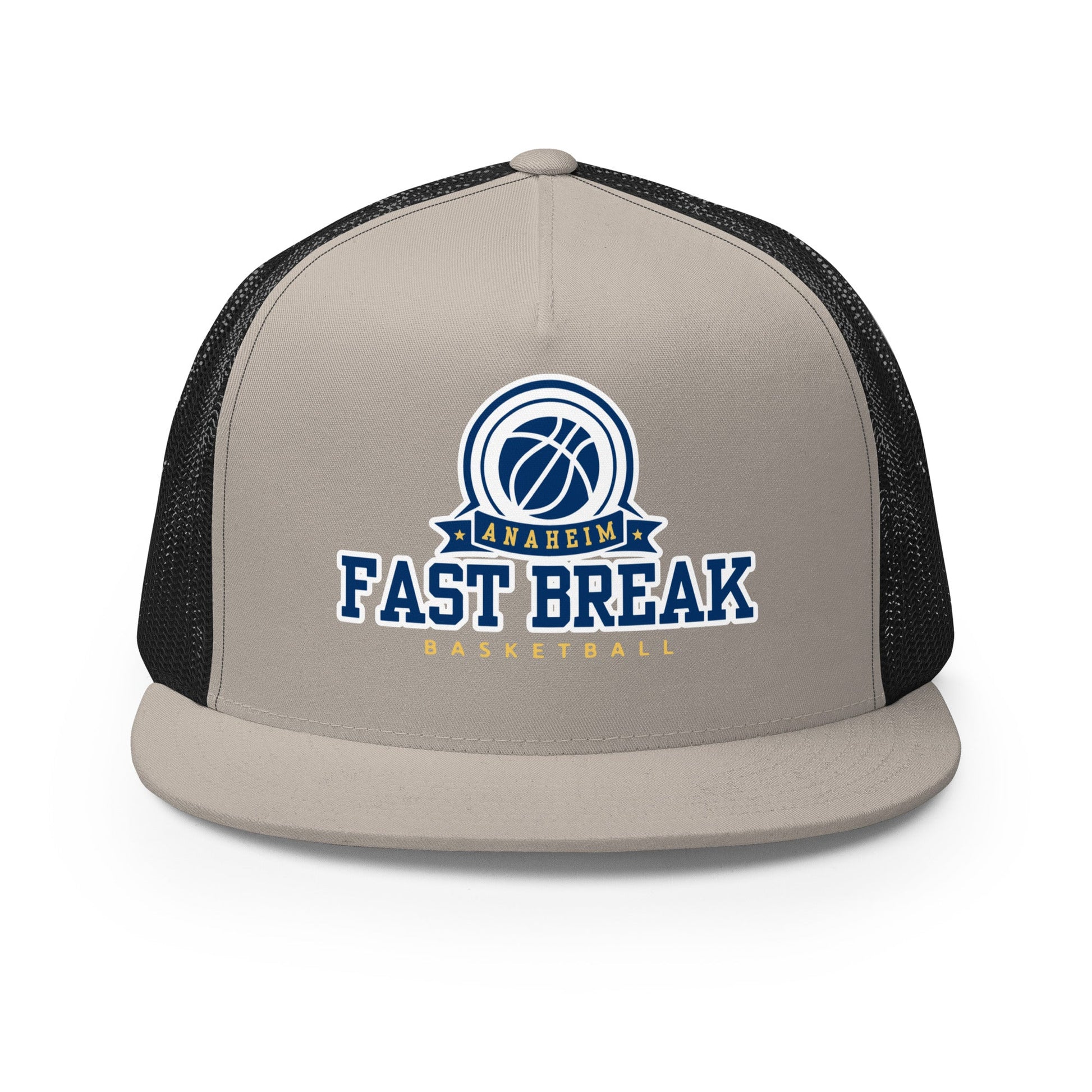 Performance | 5 Panel Trucker Cap | OC FASTBREAK | Fast Break Logo