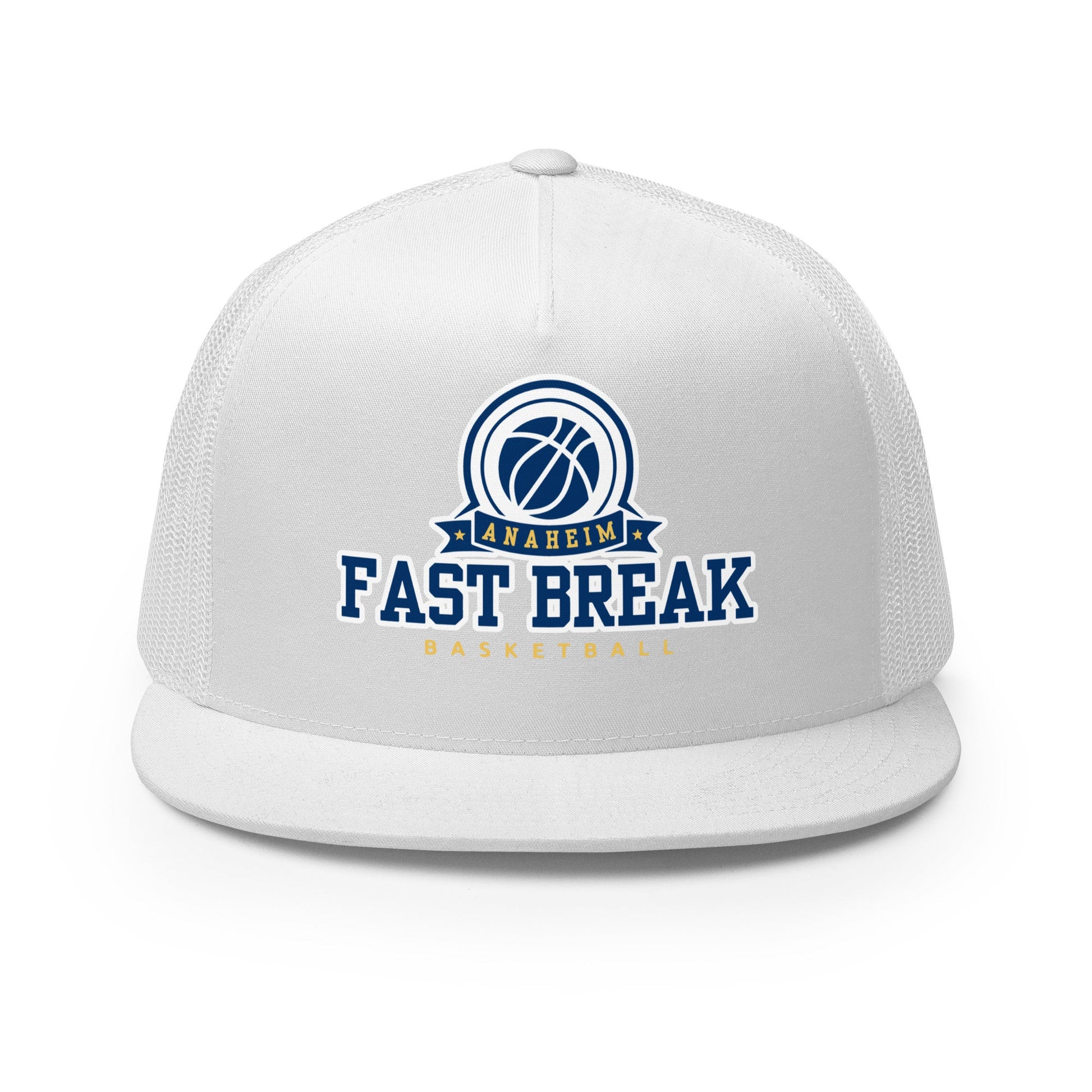 Performance | 5 Panel Trucker Cap | OC FASTBREAK | Fast Break Logo