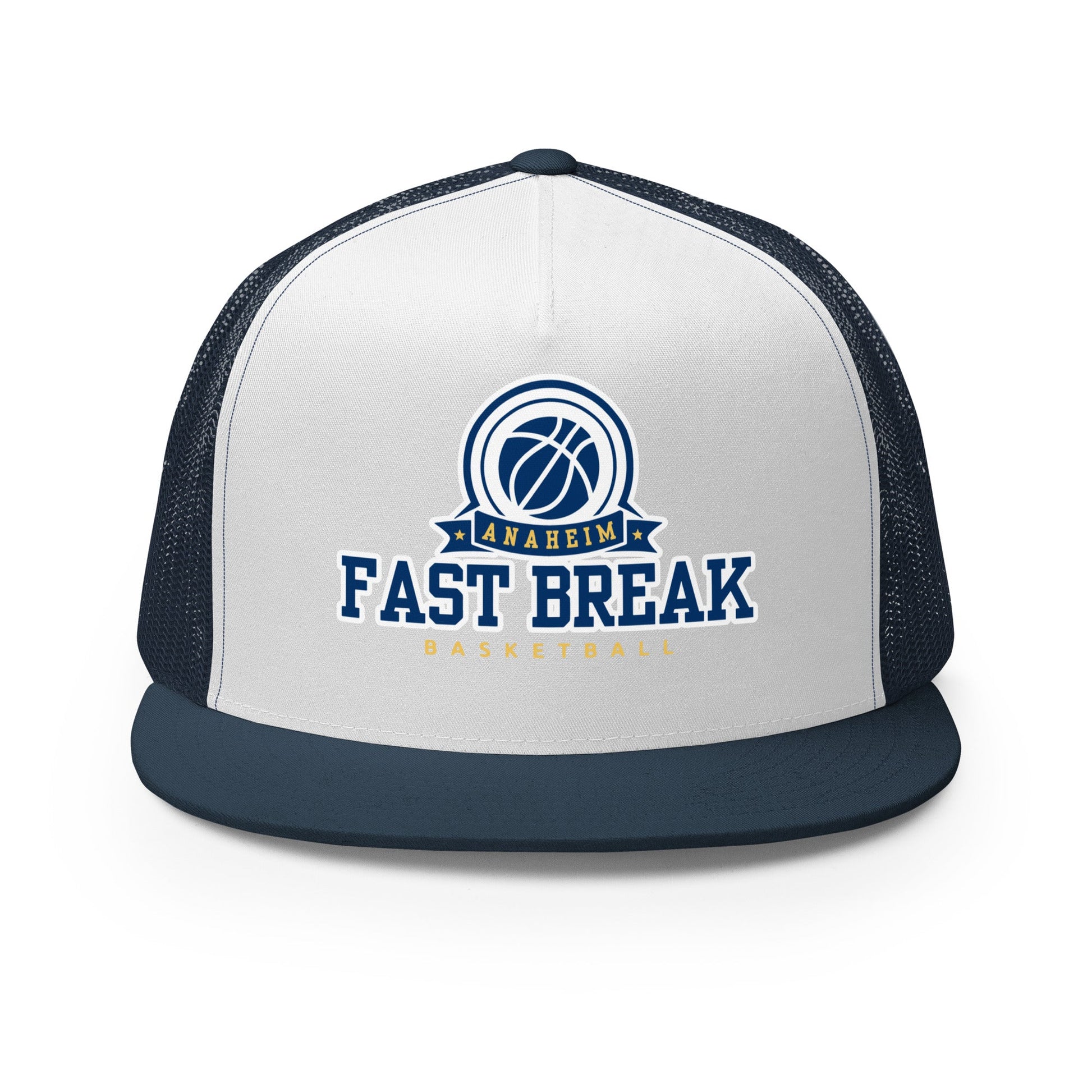 Performance | 5 Panel Trucker Cap | OC FASTBREAK | Fast Break Logo