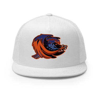 Performance | 5 Panel Trucker Cap | Offutt AFB Warhawks | Mascot Logo