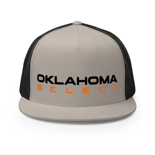 Performance | 5 Panel Trucker Cap | Oklahoma Select Ball | Script Logo