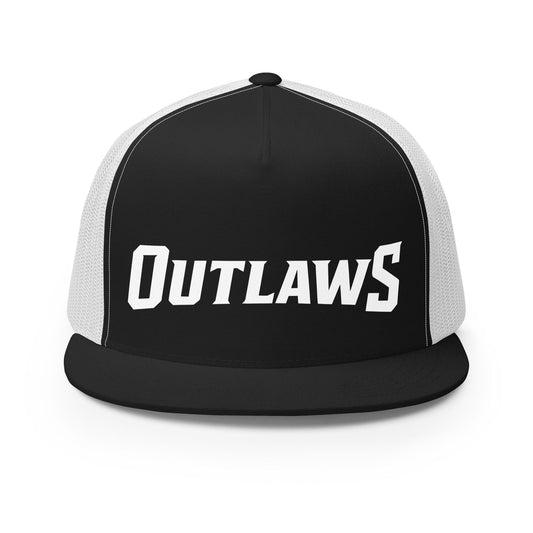 Performance | 5 Panel Trucker Cap | Orange County Outlaws | Emblem Logo