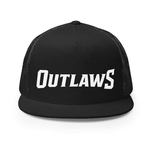 Performance | 5 Panel Trucker Cap | Orange County Outlaws | Emblem Logo