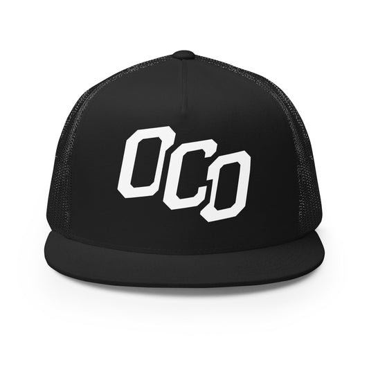 Performance | 5 Panel Trucker Cap | Orange County Outlaws | OCO Lettermark Logo