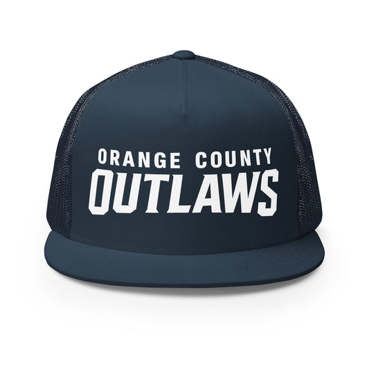 Performance | 5 Panel Trucker Cap | Orange County Outlaws | Vanguard Logo