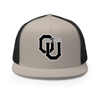 Performance | 5 Panel Trucker Cap | OUE | Mark Logo