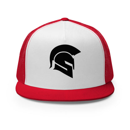 Performance | 5 Panel Trucker Cap | Owings Mills Spartans Baseball | Crest Logo