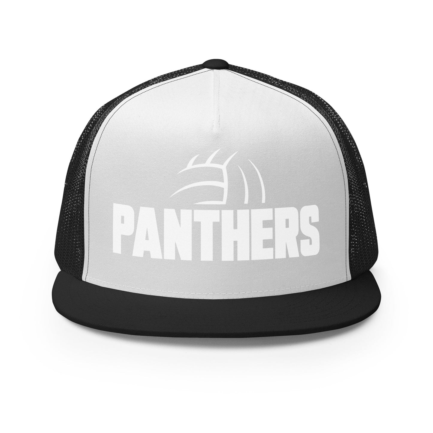 Performance | 5 Panel Trucker Cap | Page County High School Volleyball | Vanguard Logo