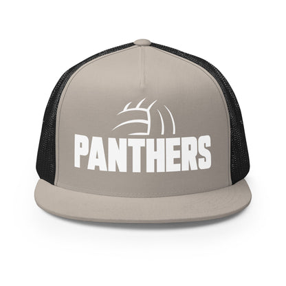 Performance | 5 Panel Trucker Cap | Page County High School Volleyball | Vanguard Logo