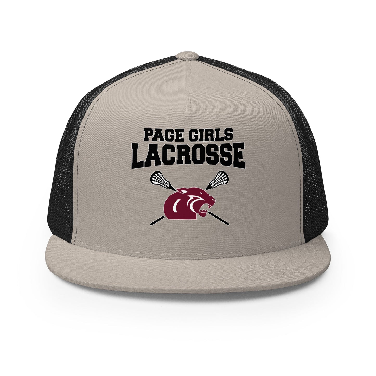 Performance | 5 Panel Trucker Cap | Page Middle Girls Lacrosse