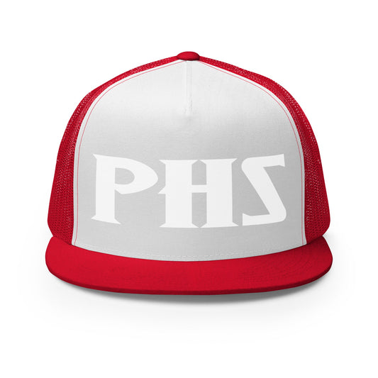 Performance | 5 Panel Trucker Cap | Palmyra Softball | Crest Logo