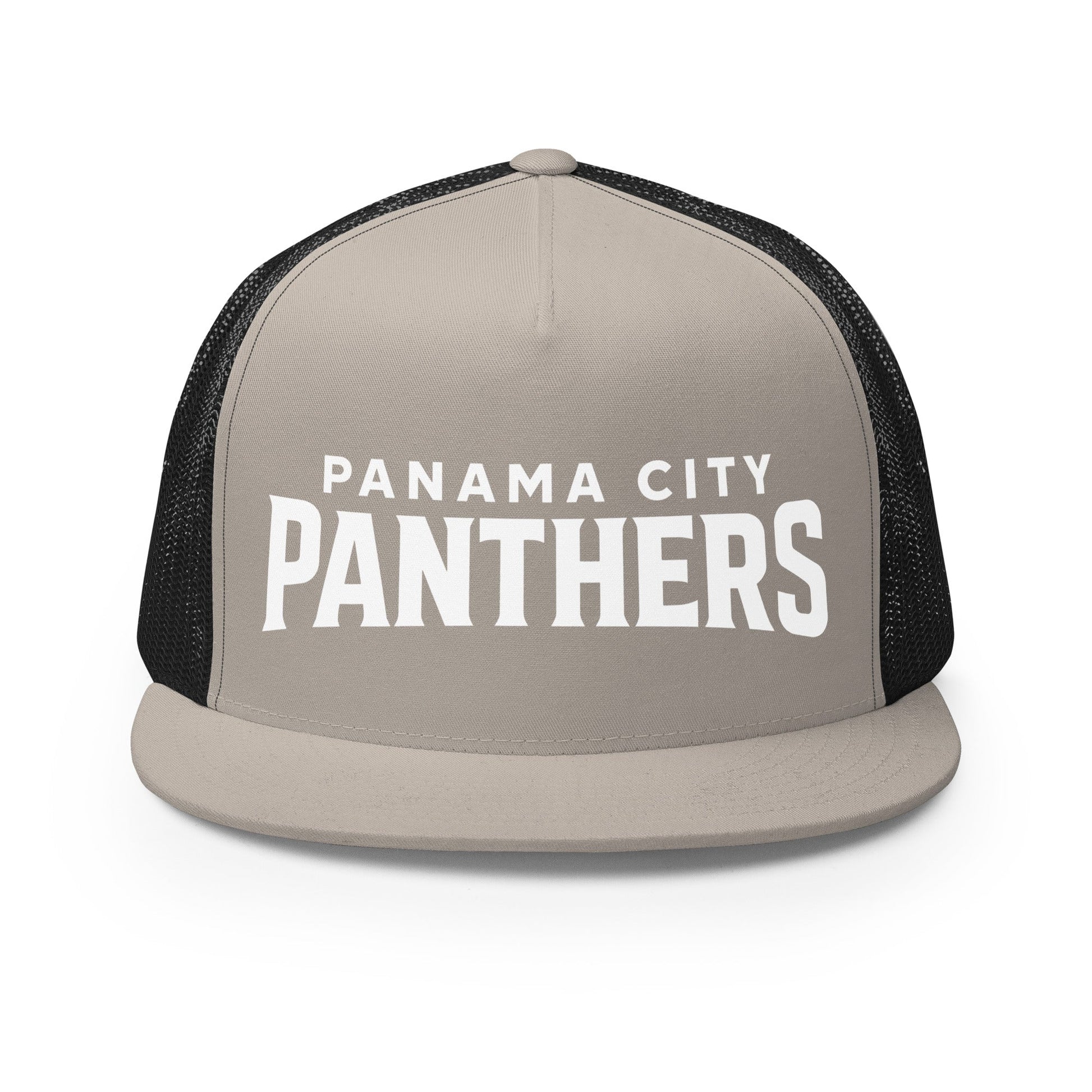 Performance | 5 Panel Trucker Cap | Panama City Panthers | Modern Script Logo