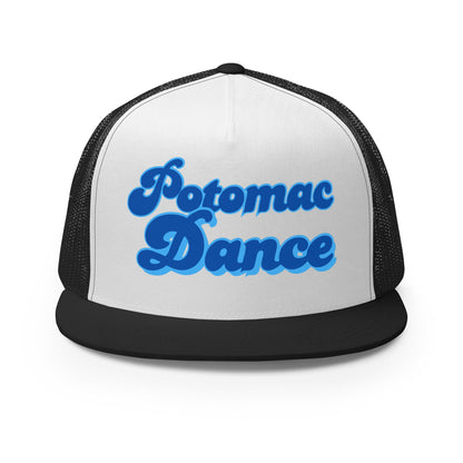 Performance | 5 Panel Trucker Cap | PANTHER ROYALE | Potomac Dance Logo